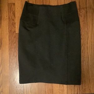 Calvin Klein grey pencil skirt 6